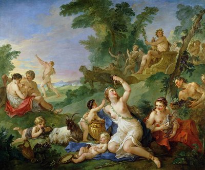 Le Triomphe de Bacchus - Charles Joseph Natoire